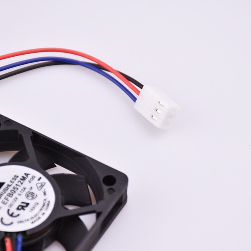 Cooling fan EFB0512MA for Delta Ball Bearing Mute 12V 0.12A 50*50*10mm 3Pin - Picture 4 of 4