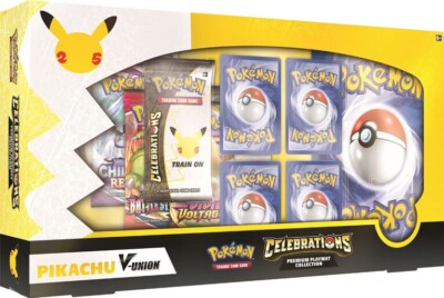Pokemon TCG - Celebrations Pikachu V-Union Special Pokemon TCG - Celebrations Pikachu V-Union Special