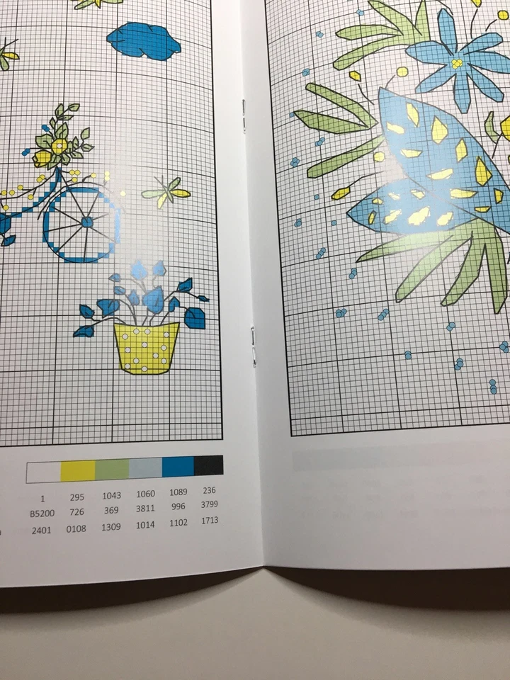 Zweigart "Hello Spring" No.104/309 Cross Stitch 15 templates & AIDA suggestions - Image 2 of 4