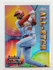 2024 Topps Chrome Jordan Walker Chrome All-Etch #CAE-23 St. Louis Cardinals