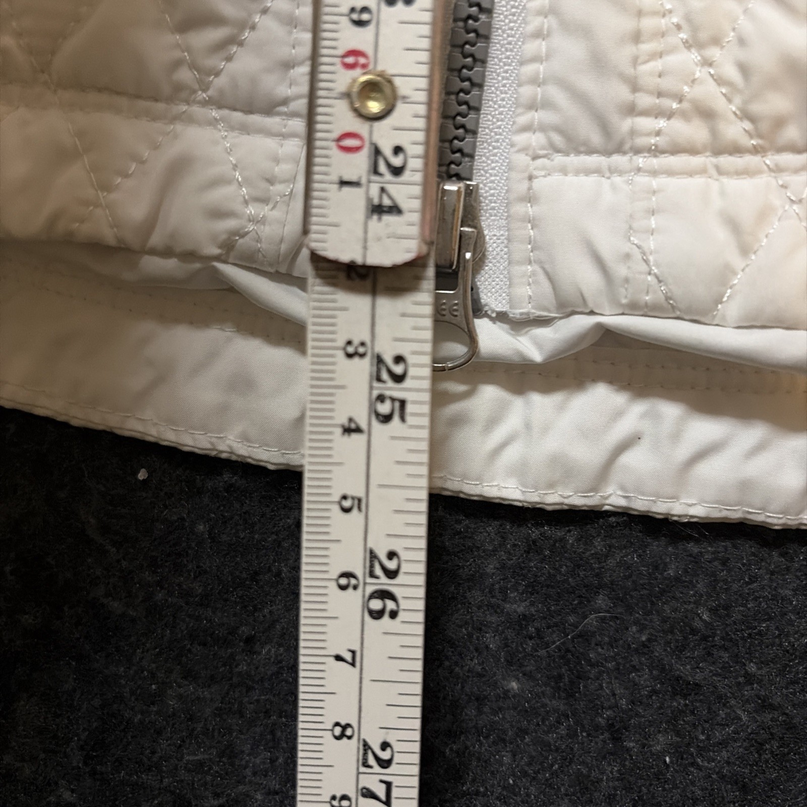 Zero Restriction Goose Down Full Zip Quilted Jack… - image 9