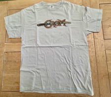 CROM - US DOOM, THRASH METAL. EX CON EARLY BAND T SHIRT -LARGE 100% COTTON -TS29