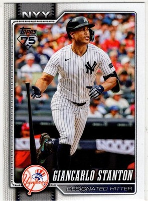 2026 Topps Series One Baseball Giancarlo Stanton No. 341 New York Yankees