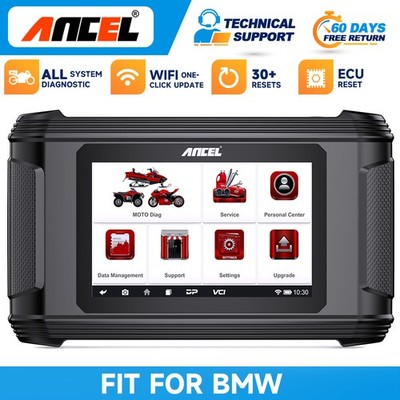 ANCEL MT510 Fit for BMW Motorcycle All System Code Reader Scan Tool ABS Bleeding