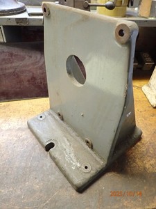 VINTAGE ANGLE PLATE FOR A ROTARY TABLE POSSIBLE BRIDGEPORT MILL MILLING PART