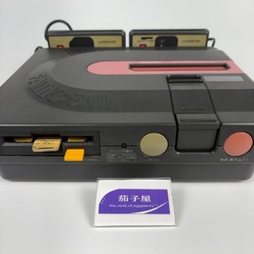 Twin Famicom Sharp Nintendo AN-505BK / 500R / 500B Console Tested Japan New Belt