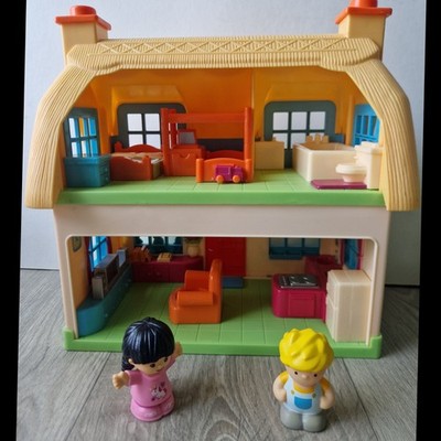 ELC Happyland Rose Cottage Spielset Lichter Geräusche Tschad Valley Fisher Price Menschen