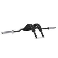 Titan Fitness Marrs-Bar Lite, Cambered Safety Squat Barbell with 45-Degree Drop