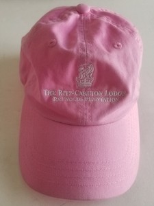 The Ritz-Carlton Lodge Reynolds Plantation Pink Baseball Cap Vintage 90s Pink the Ritz Carlton Members Club Luxury Hotel  main image 2