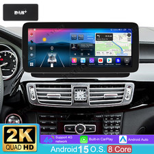 12" Android 15 Autoradio Navi F&uuml;r Mercedes-Benz CLS W218 C218 X218 NTG 4.5 DAB+