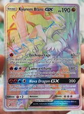 Carte Pokémon - Kyurem Blanc GX 74/70 - Rainbow Majesté des Dragons - Neuve FR