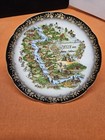 Vintage Diadem German Porcelain Souvenir Plate: "Romantischer Rhein" — photo 1