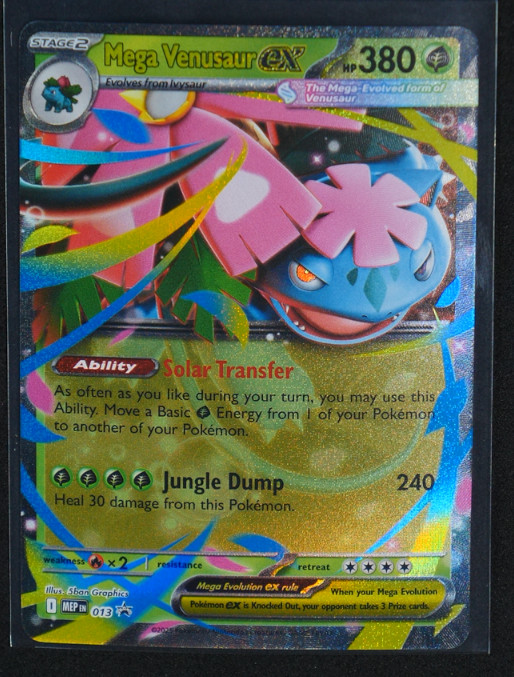 Mega Venusaur ex - Holo Promo #013 ME: Mega Evolution Promo 2025 NM