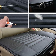 Universal Full Surround Car Front Seat Cover Breathable Chair Cushion PU Leather