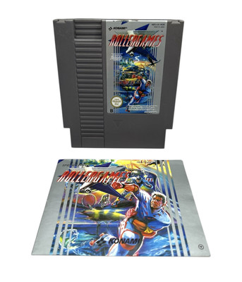 Rollergames NES inkl. Anleitung - Nintendo Spiel - Konami - Roller Games PAL B