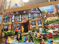 Corner Piece Puzzles Jigsaw, 500 pieces, Picture Of The Black Horse.