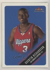 2000-01 Fleer Tradition Glossy Rookie /1500 Quentin Richardson #216 4w8