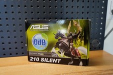  A ASUS GeForce 210 EN210 Silent/DI/1GD3/V2 HDMI VGA Low Profile Graphics Card