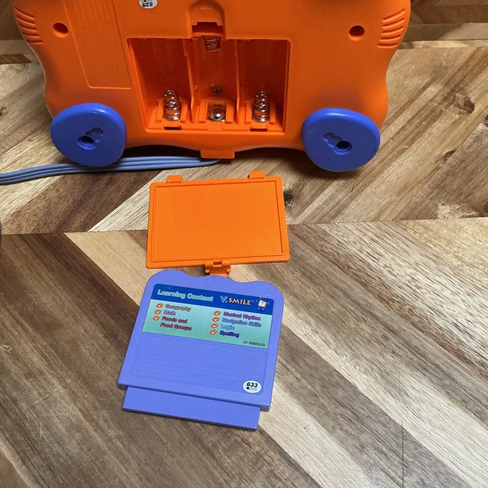 VTech V.Smile ТВ обучающая система консоль 1 игра без джойстика не протестирован как есть - Изображение 4 из 4