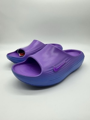 Nike ReactX Rejuven8 HV4484-500 Sandals Women's Sz 8 Bright Violet Sapphire