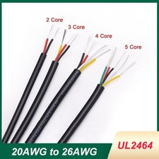 Cable Wire PVC Sheathed UL2464 Stranded Flexible 26AWG-20AWG 2 3 4 5 Cores Wires