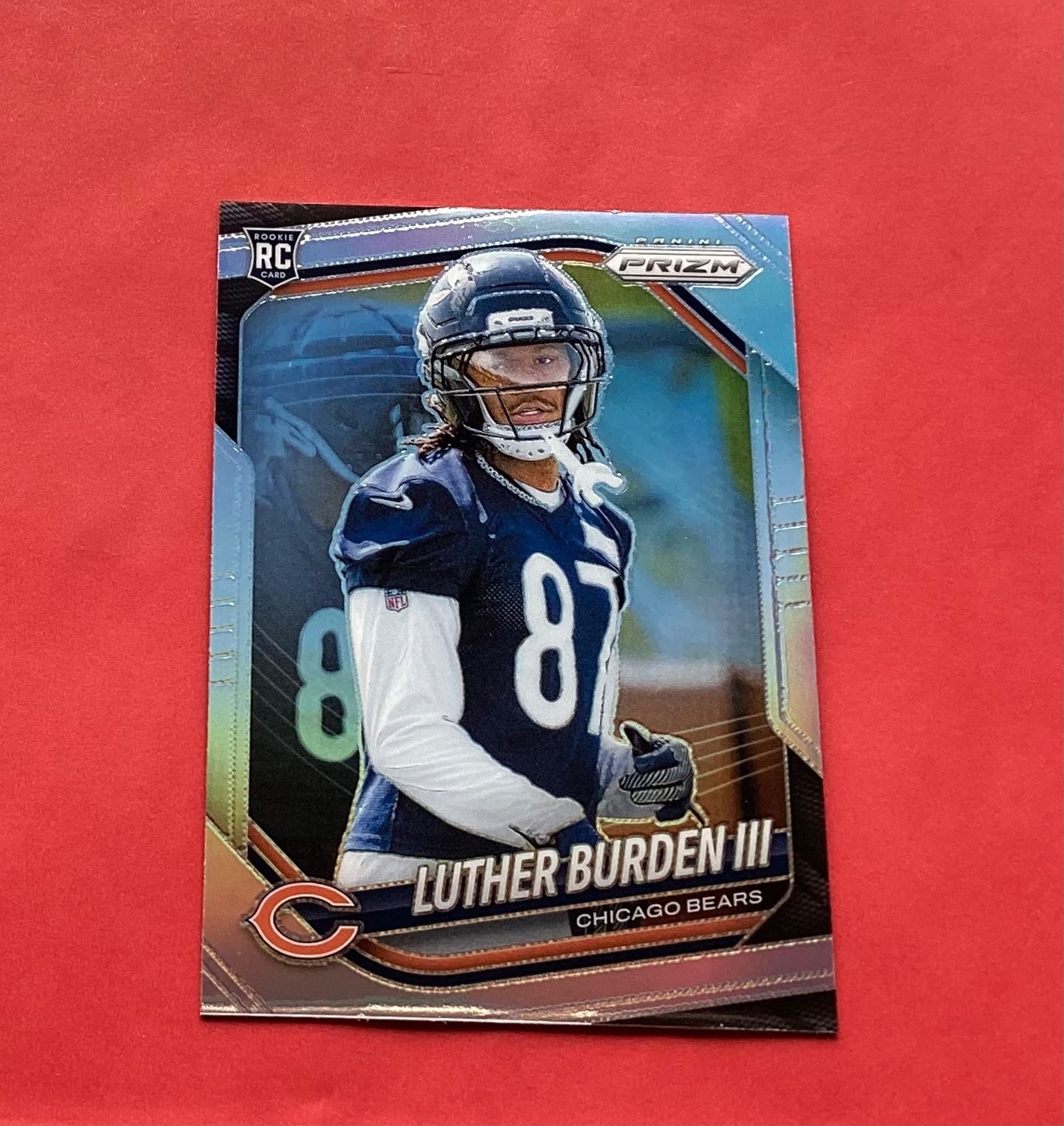 Luther Burden 2025 Rc Prizm Silver Prizm Rookie #331 Bears 🐻🏈 Qty