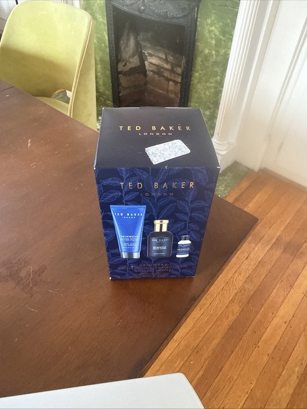 HOT!!!!!   TED BAKER Skinwear Gifts EDT 3.4oz, EDT  0.5oz, Body Wash 5.1oz NIB
