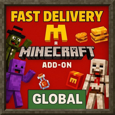 Minecraft McDonald s Add-On | Java & Bedrock Edition   | Fast Delivery  
