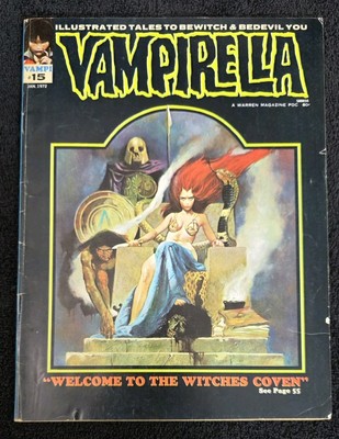 Vampirella Magazine #15, 1972 - Fine Beauty Sharp Clean Flat     