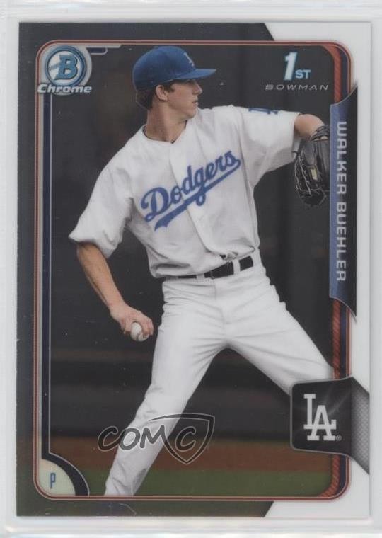 2015 Bowman Draft Chrome Walker Buehler #46 0nr3