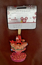 Disney Parks 2023 Little Mermaid Sebastian Singing Sketchbook Ornament NWT MINT