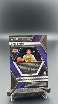 2024-25 Panini Mosaic Luka Doncic Blue Prizm /199 Lakers #12072 S