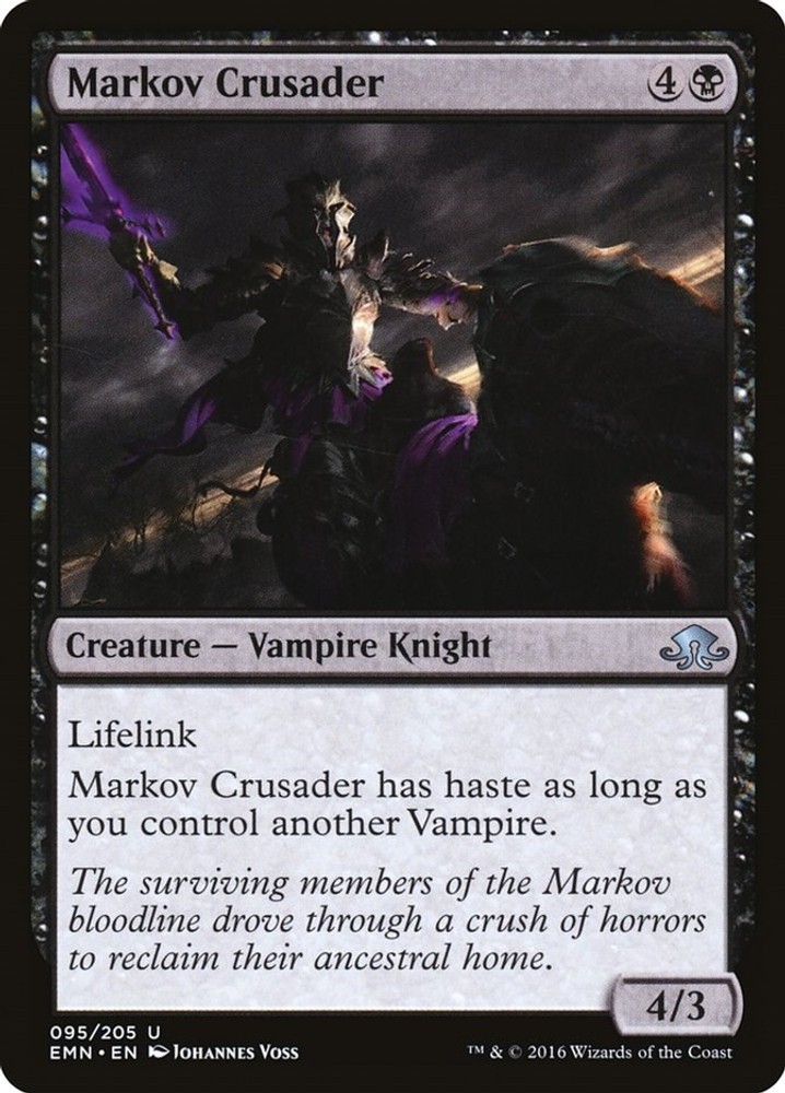 Markov Crusader - 95 - NM - Eldritch Moon