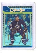 Mike Weaver 2009-10 O-Pee-Chee Rainbow Parallel Card #378