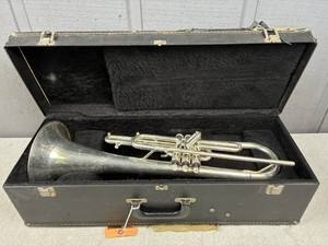 GETZEN 300 SILVER EB/F FRUMPET IN READY TO PLAY CONDITION K52970