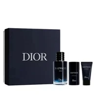 Dior Suavage Parfum Gift Set- 3.4 Oz With Deodorant Stick & After-Shave Balm