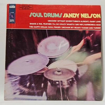 Sandy Nelson - Soul Drums - 1968 - EX - Ultrasonic Clean