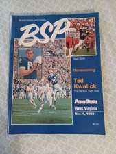 Beaver Stadium Pictorial November 4 1989 Penn State Vs West Virginia