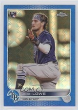 2022 Topps Chrome Logofractor Edition Blue Refractor 66/150 Josh Lowe #94 10k8