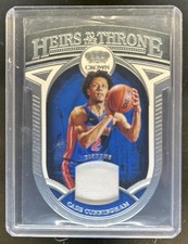 2021-22 Crown Royale Cade Cunningham Heirs to the Throne Jersey RC #HT-CCN