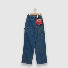 NWT Vintage 90s Levis W858 Lady Overalls Carpenter Jeans Workwear Denim 25x30