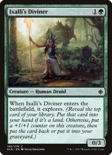 Ixalli's Diviner 675 J25 Foundations Jumpstart Graciano Green Human Druid NM