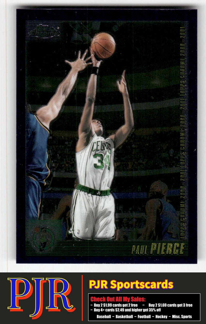 Paul Pierce 2000-01 Topps Chrome #51 Boston Celtics