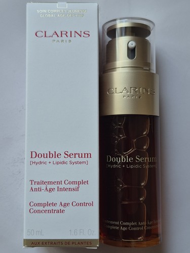 Clarins Double Serum Hydric+Lipidic System 50ml Brand New - Picture 6 of 9