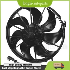 New 12" Puller Fan 12V Curved Blade 1870 CFM For SPAL VA01-AP90/VLL-66A 30103202
