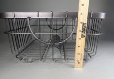Dish Drainer Drying Rack Bold & Chunky Vintage Farmhouse Vibe, Deep Sink , 7"
