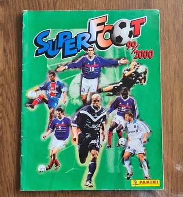 ALBUM COMPLET PANINI Super Foot ligue 1 france 99 2000 Édition Modena - Photo 1/4