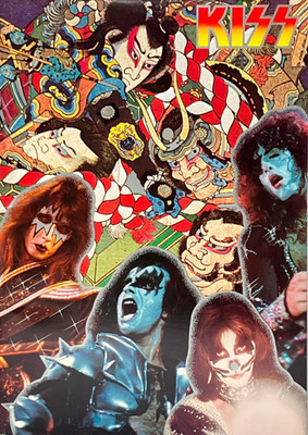 KISS First JAPAN TOUR 1977 PROGRAM Book Vintage Booklet Pamphlet