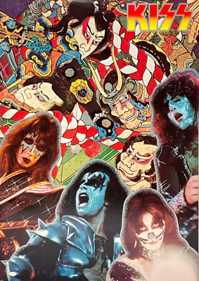 KISS First JAPAN TOUR 1977 PROGRAM Book Vintage Booklet Pamphlet