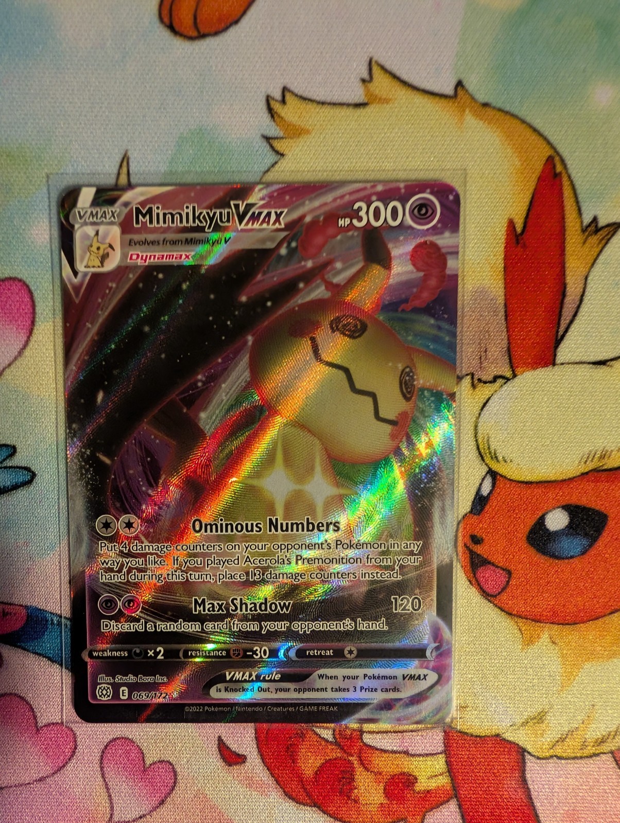Mimikyu VMAX 069/172 Swsh09: Brilliant Stars NM